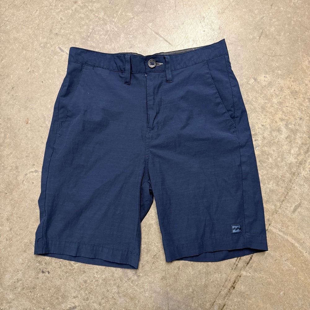 Billabong Crossfire Submersibles Hybrid Shorts Navy Blue Mens 28 Ripstop Chino